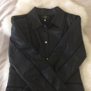 Fendi leather jacket